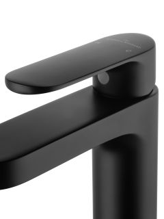 Смеситель для раковины Wonzon & Woghand WW-H1032-MB чёрный матовый